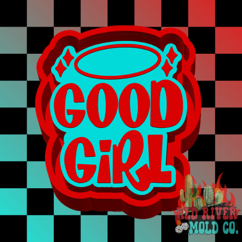 Good Girl Silicone Freshie Mold (AGS Mold) - Red River Mold Co