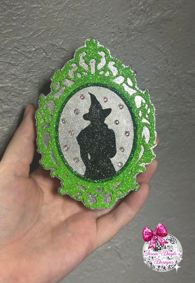 Green Witch Fancy Mirror Mold Insert - Red River Mold Co