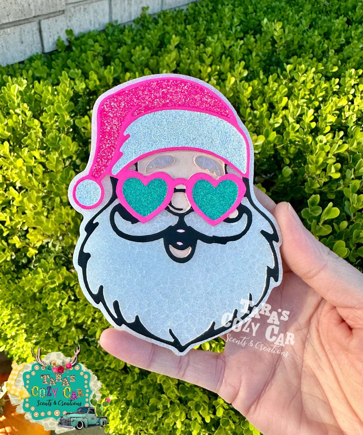 Groovy Santa Silicone Freshie Mold - Red River Mold Co