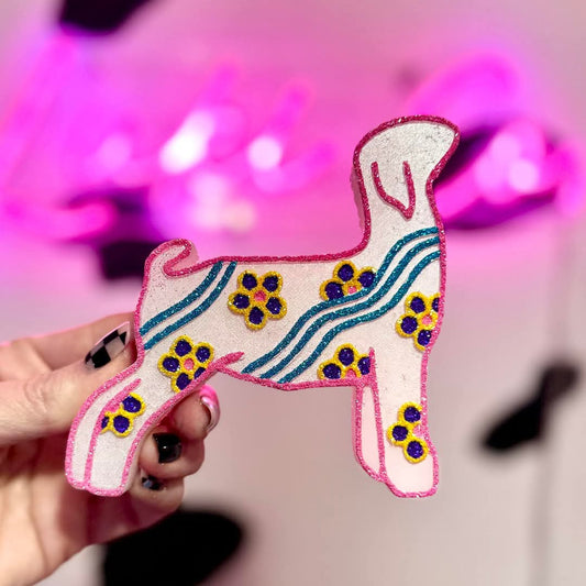 Groovy Show Goat Silicone Freshie Mold - Red River Mold Co