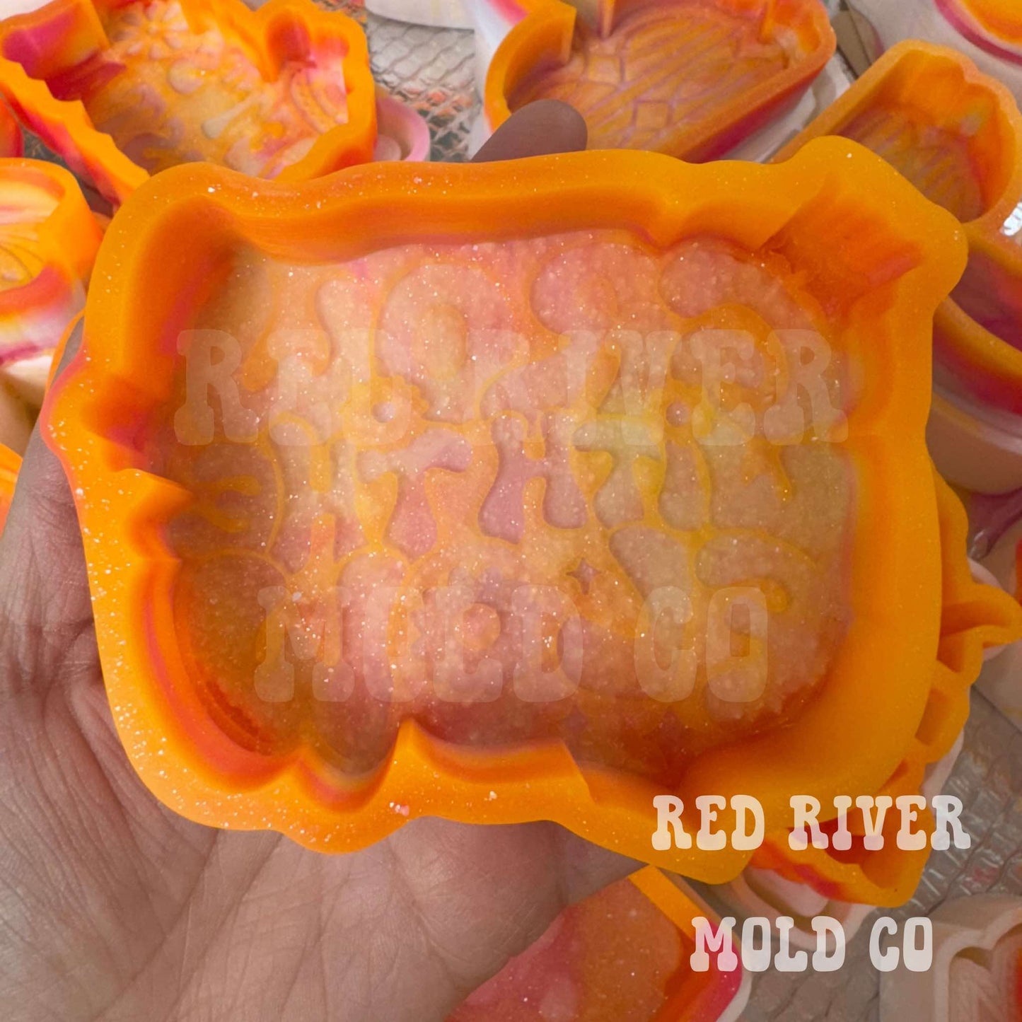 Grow With The Flow Silicone Freshie Mold - Red River Mold Co