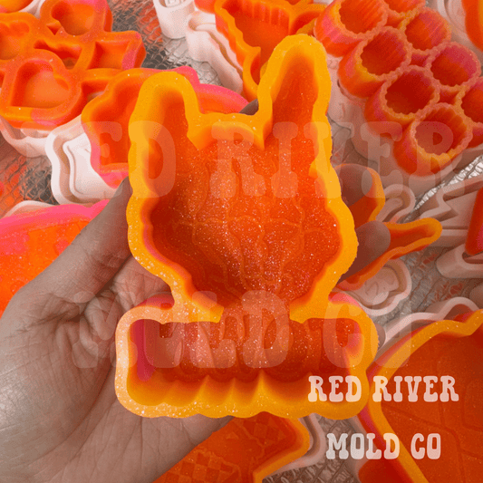 H Town Skeleton hand Silicone Freshie Mold - Red River Mold Co