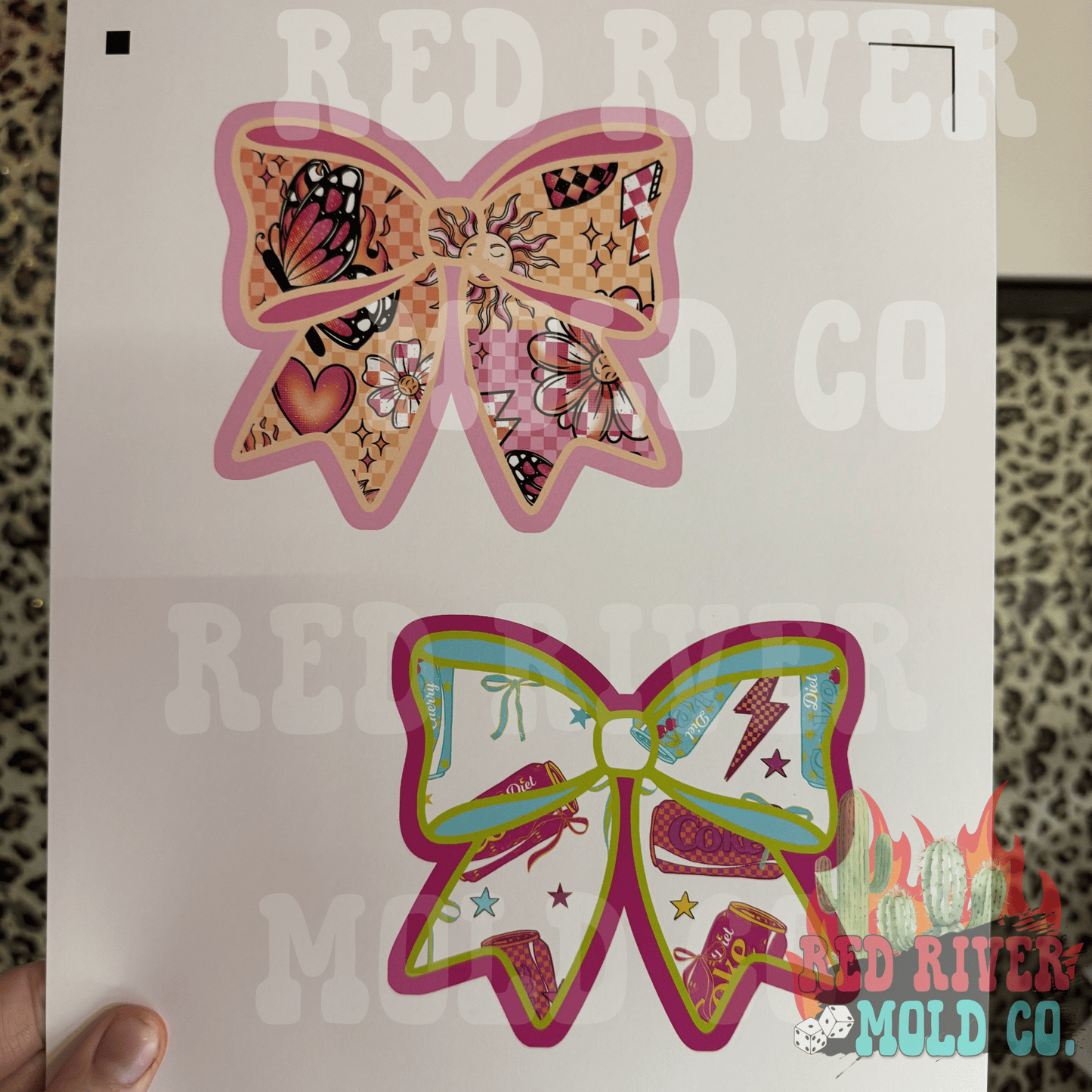 Hey Lo Freshie Co Basic Bow Cardstock Bow cardstock grab bag - Red River Mold Co