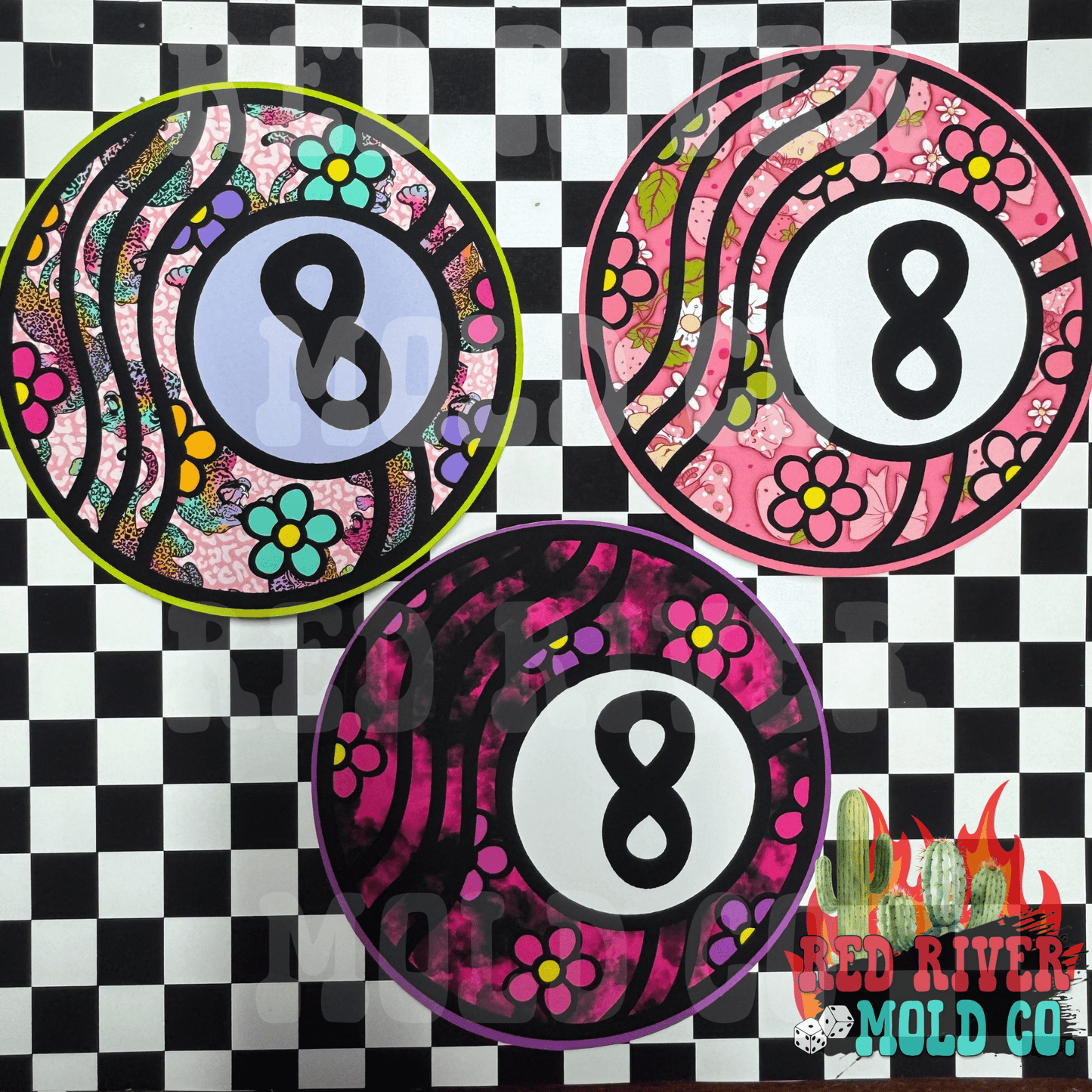 Hey Lo Freshie Co Groovy 8 Ball cardstock grab bag - Red River Mold Co