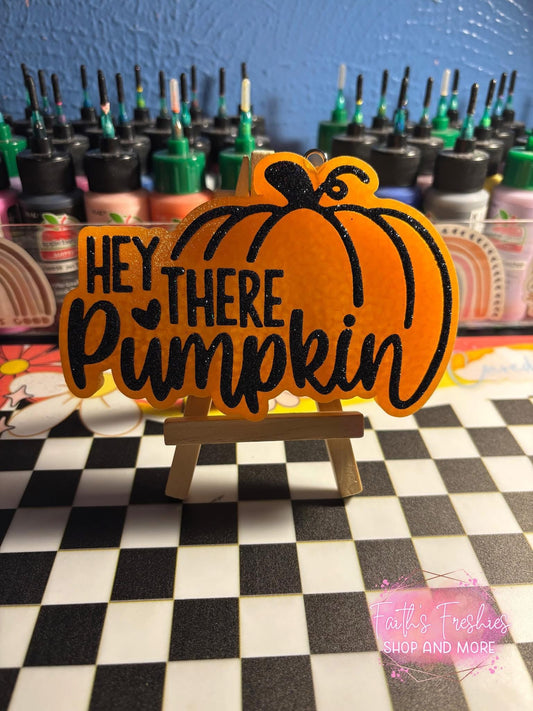 Hey There Pumpkin Silicone Freshie Mold - Red River Mold Co