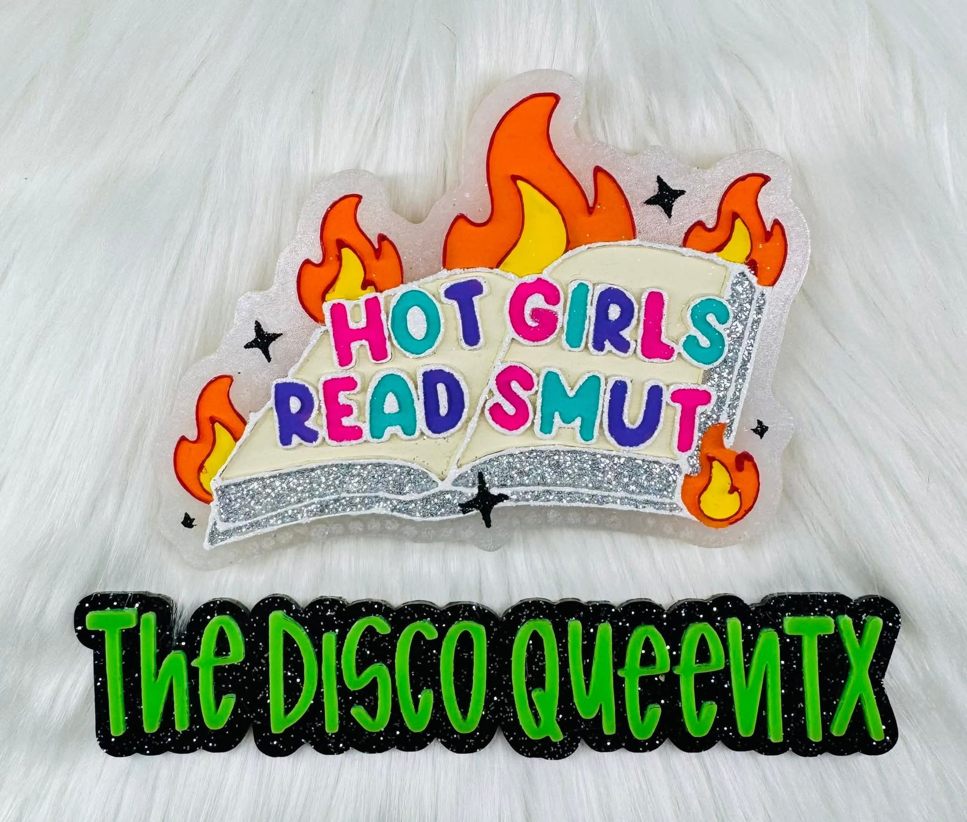 Hot Girls Read Smut Silicone Freshie Mold - Red River Mold Co