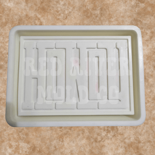 Howdy Rectangle Silicone Freshie Mold - Red River Mold Co