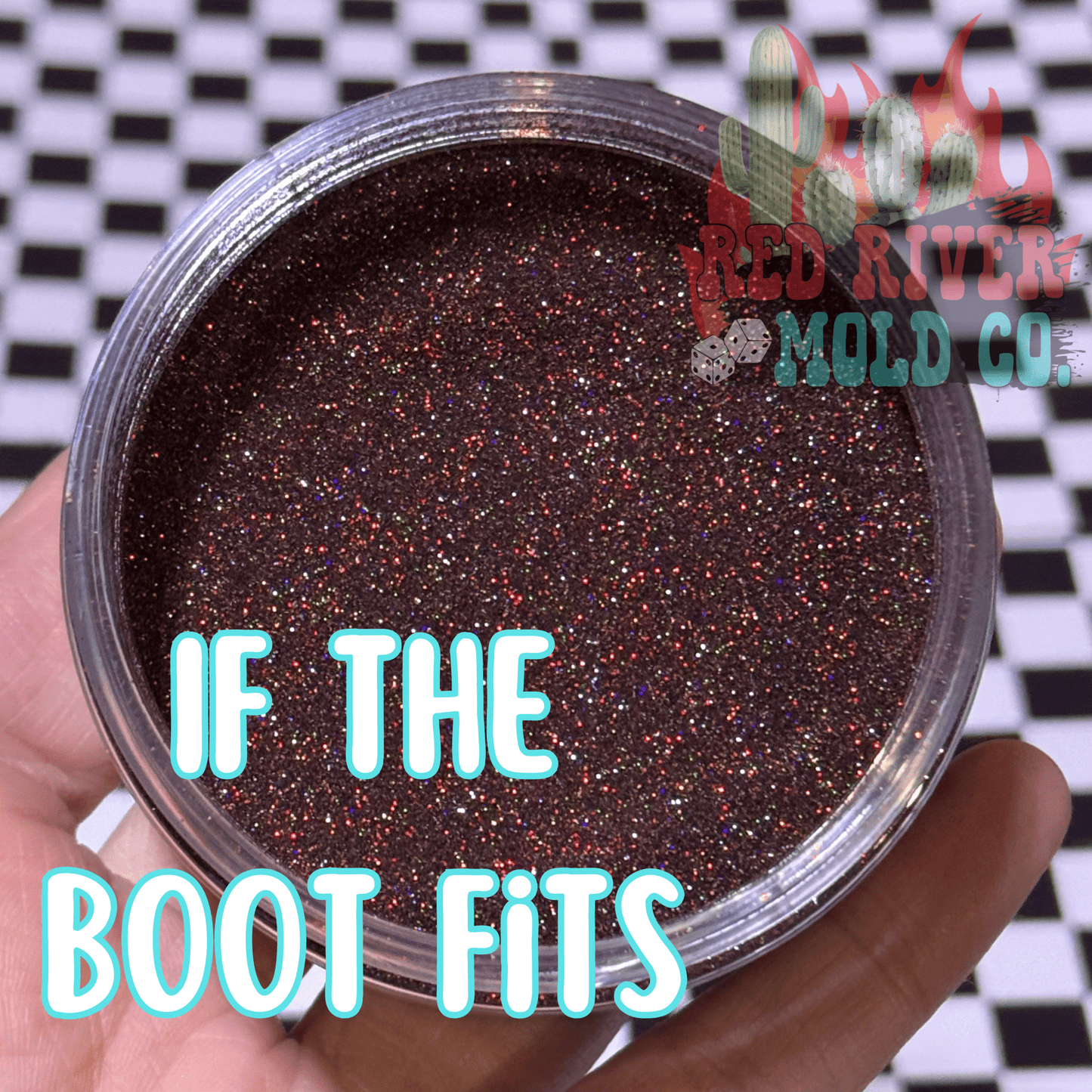 If the boot fits Premium Ultra Fine Glitter Dust (1/256) holographic - Red River Mold Co