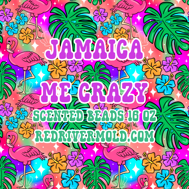 Jamaica Me Crazy Scented Aroma Beads 16 oz - Red River Mold Co
