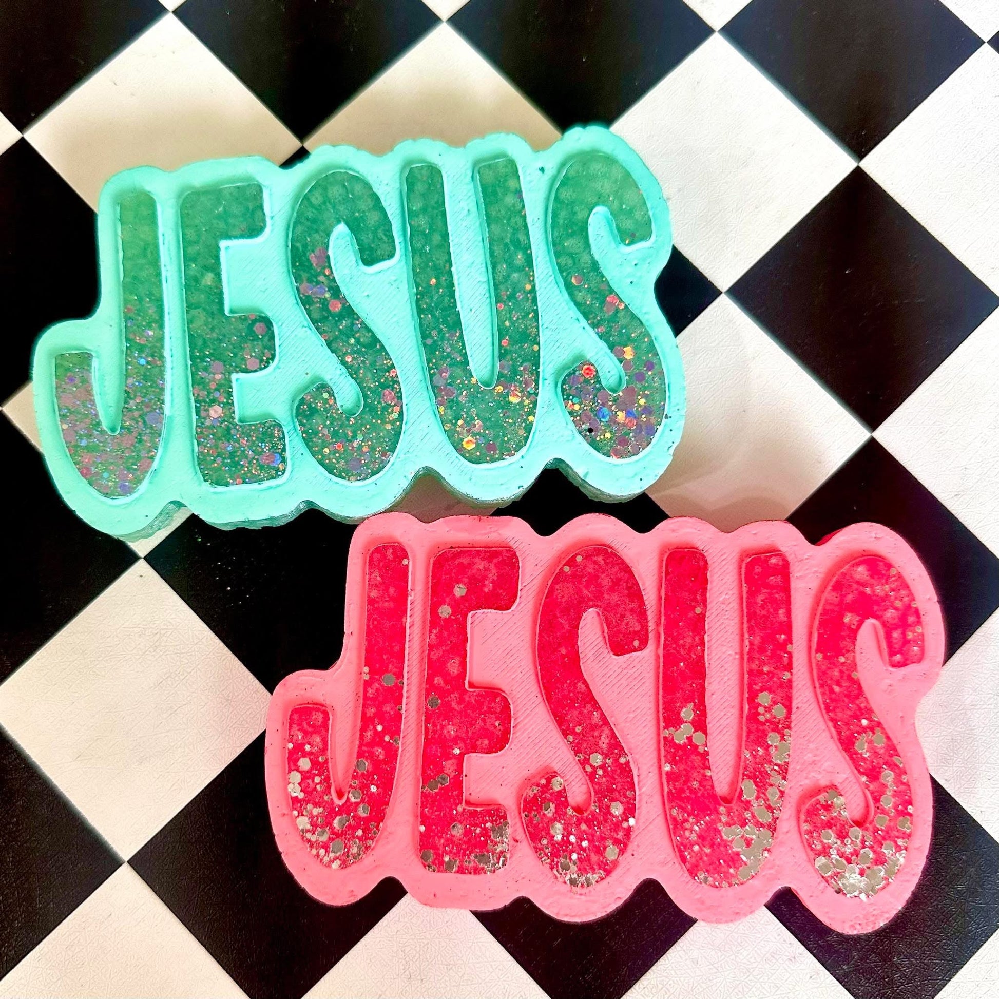 Jesus Silicone Freshie Mold - Red River Mold Co