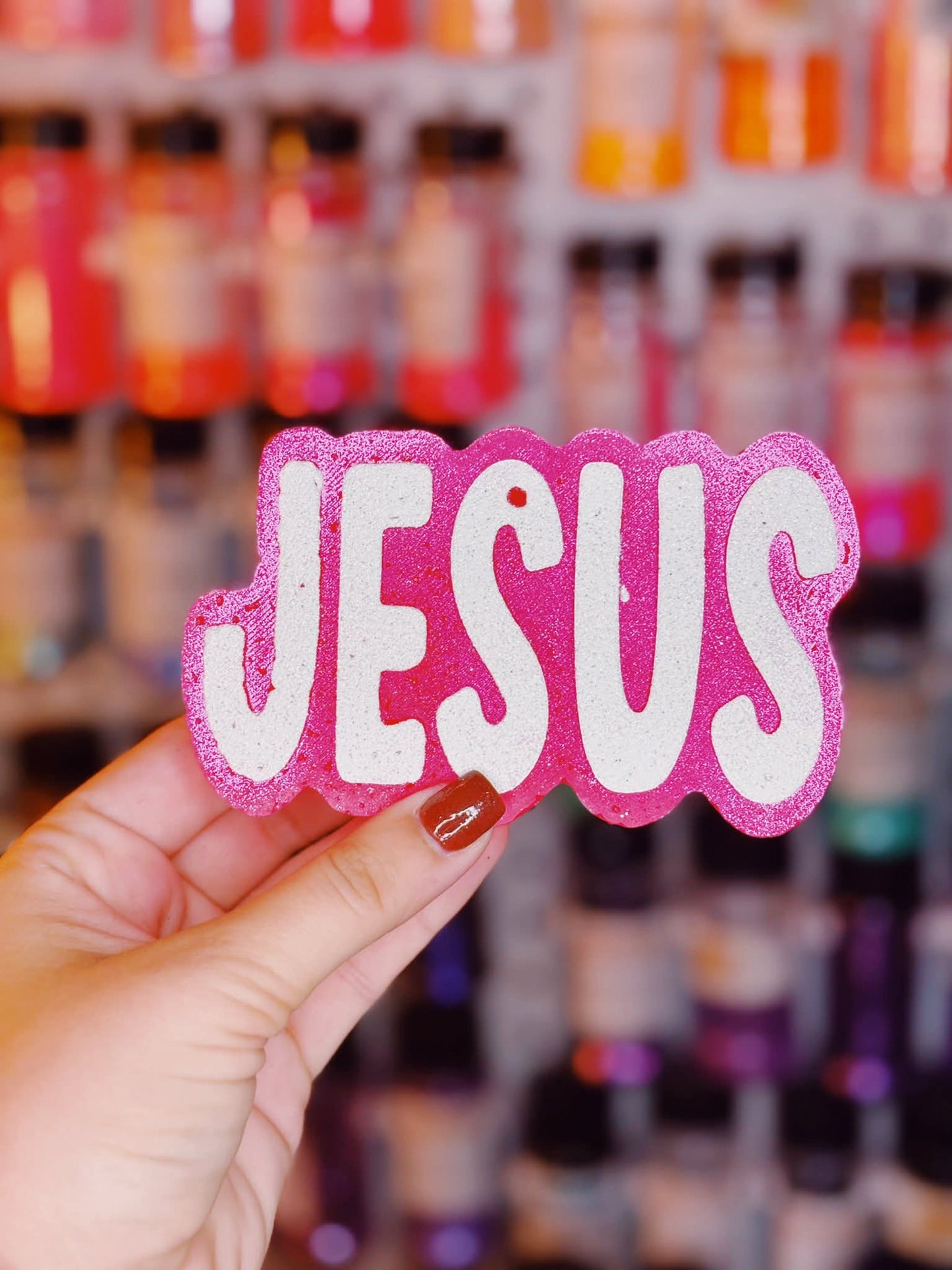 Jesus Silicone Freshie Mold - Red River Mold Co