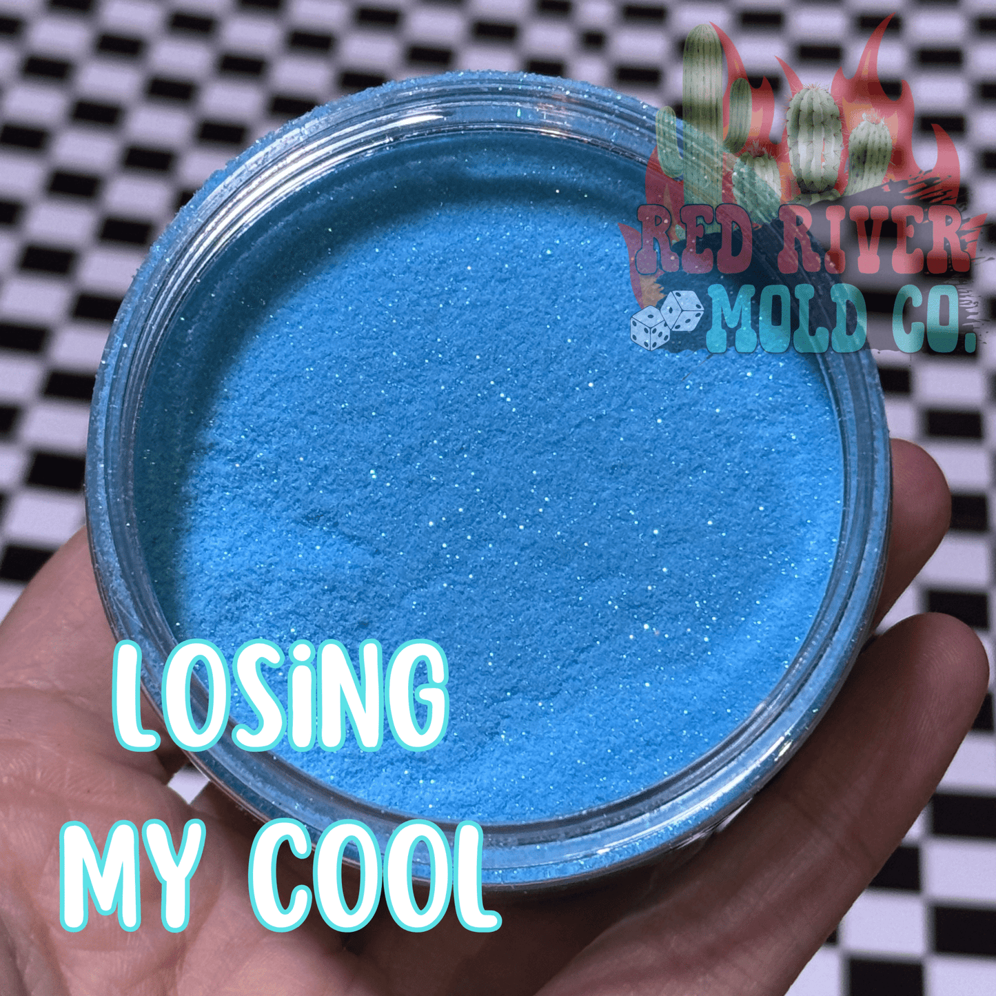 Losing my cool Premium Ultra Fine Glitter Dust (1/256) iridescent - Red River Mold Co