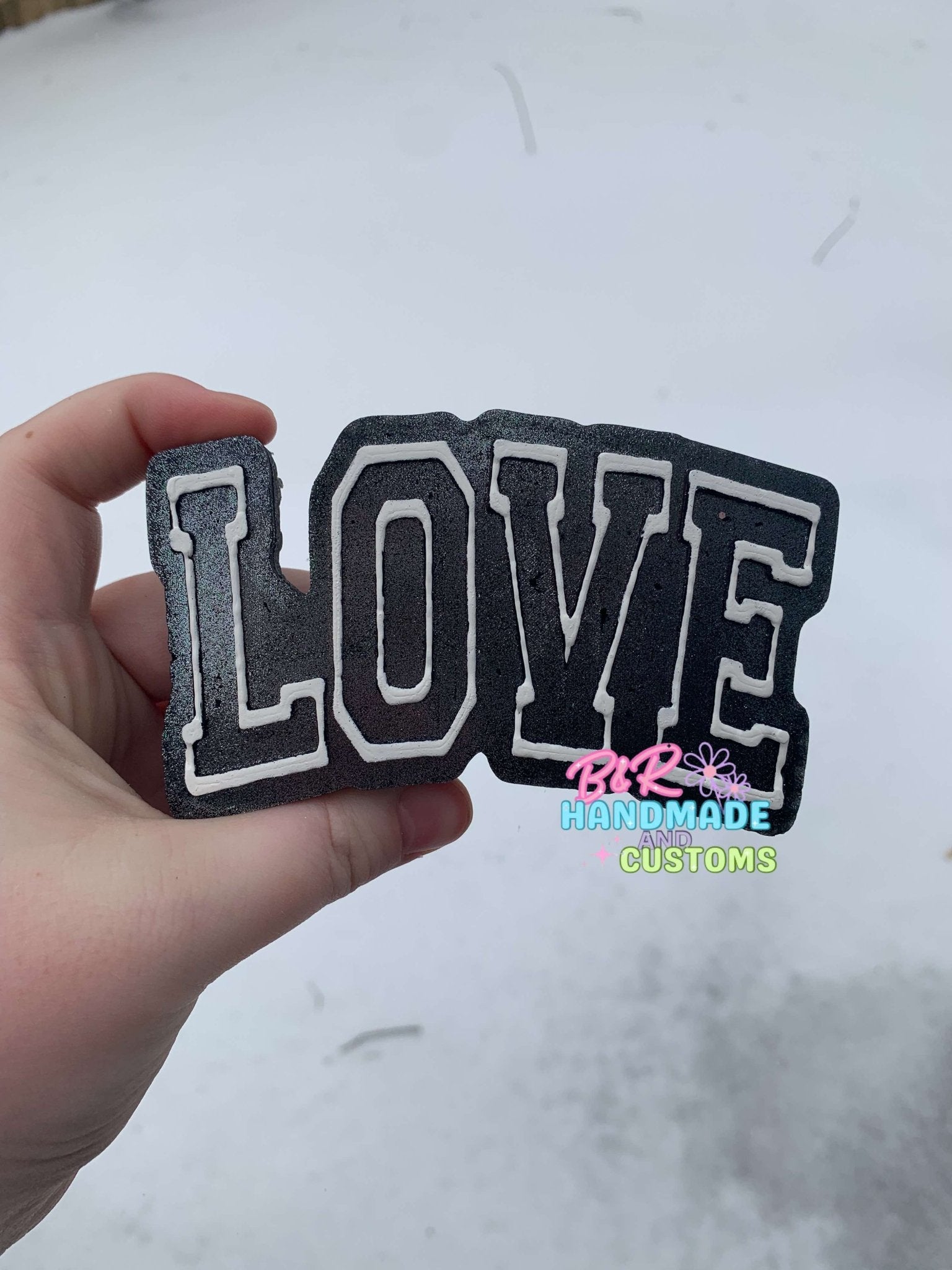 LOVE Silicone Freshie Mold - Red River Mold Co