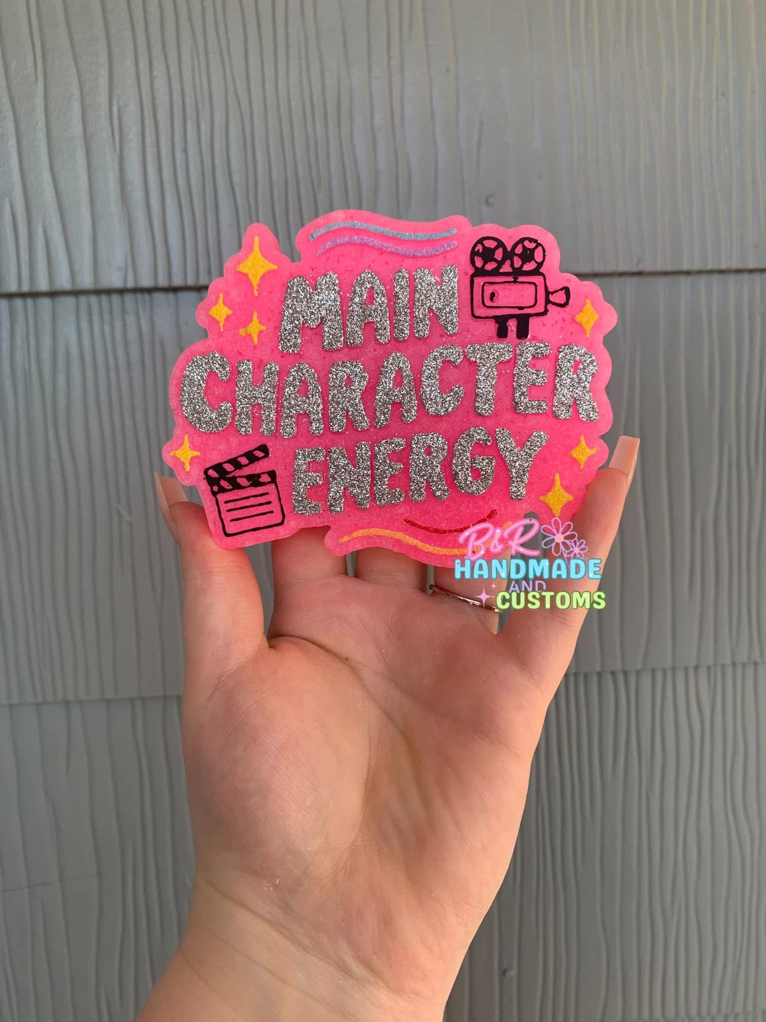 Main Character Energy Silicone Freshie Mold - Red River Mold Co