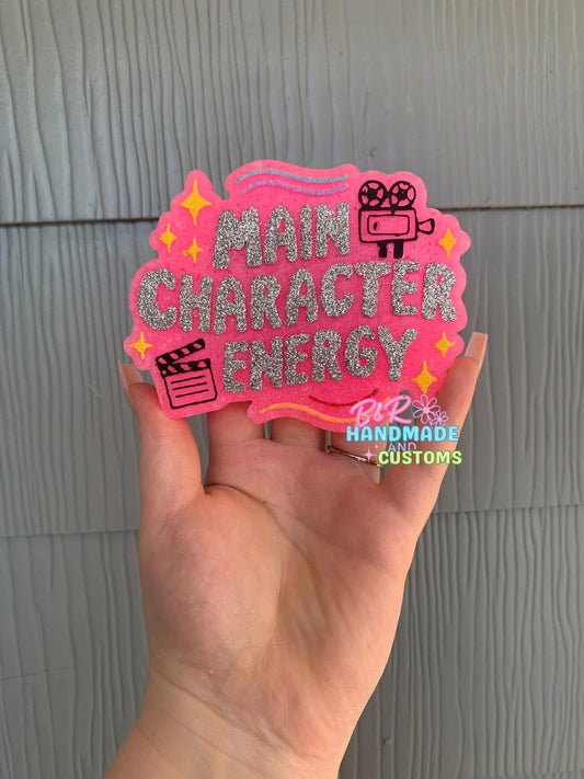Main Character Energy Silicone Freshie Mold - Red River Mold Co