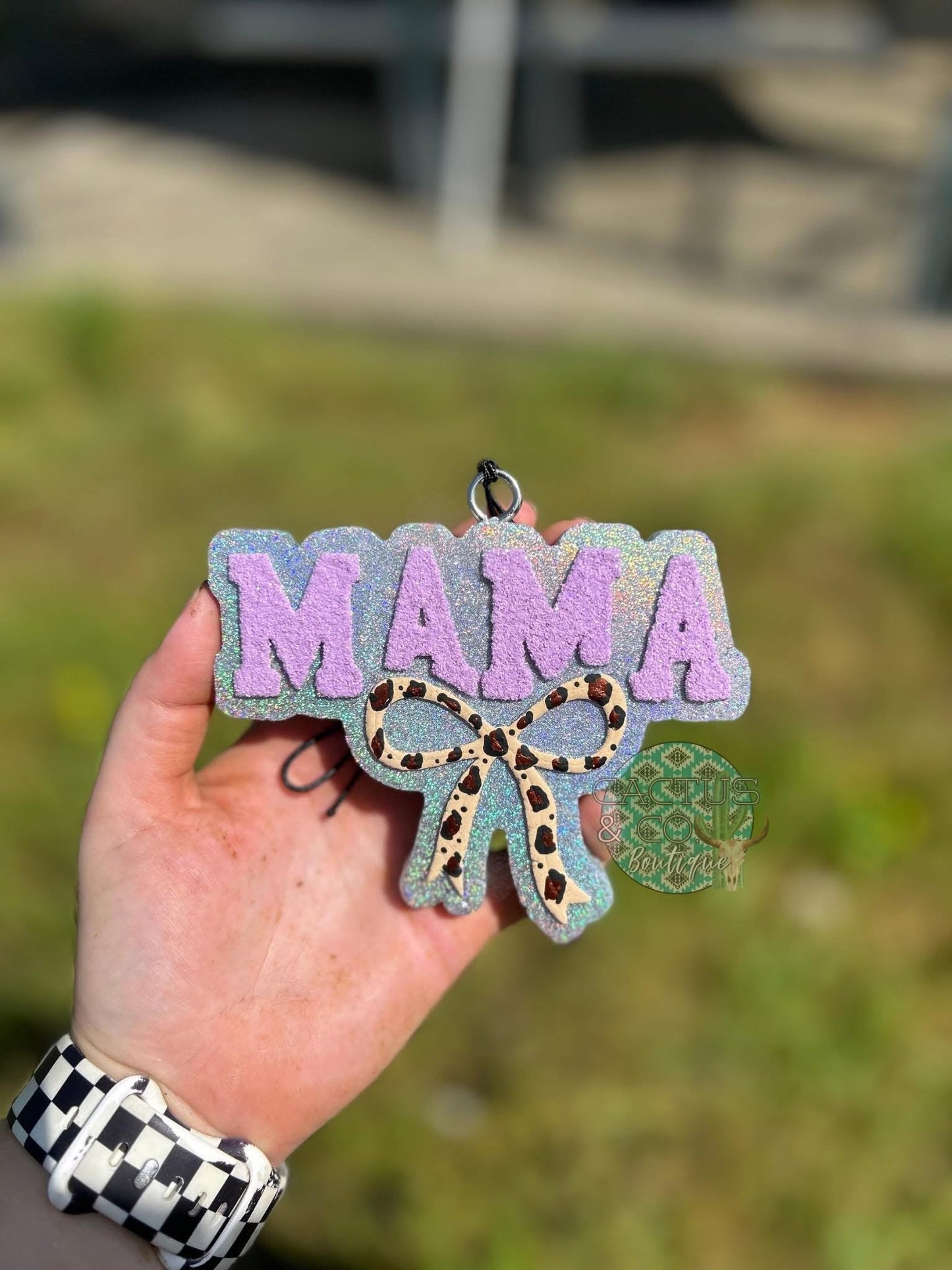 MAMA With A Bow Silicone Freshie Mold - Red River Mold Co
