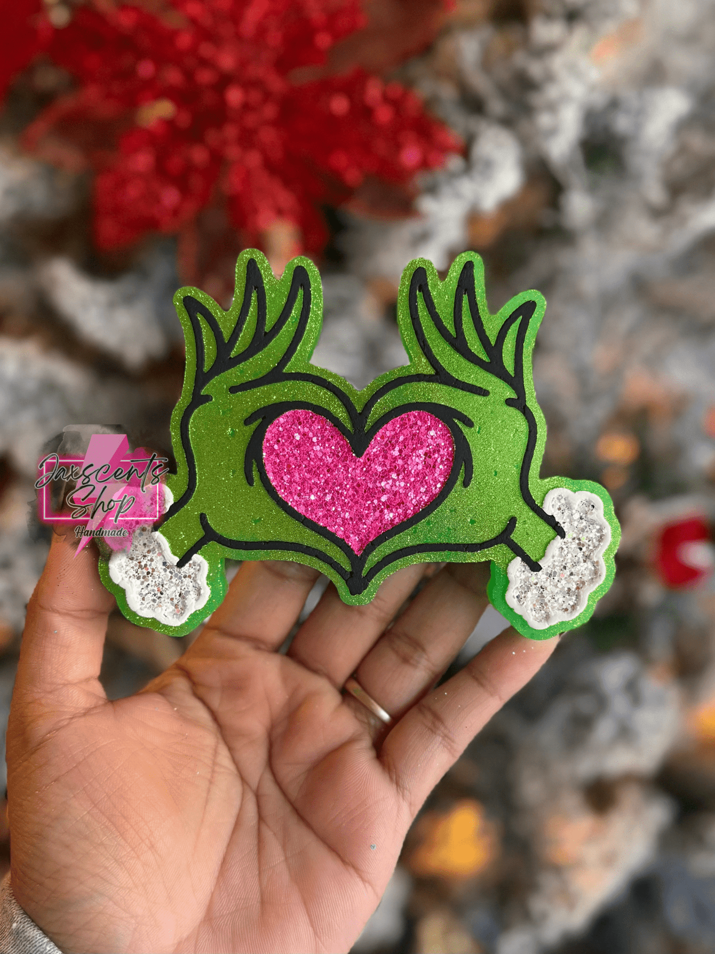 Mean One Heart Hands Mold & Cardstock Bundle - Red River Mold Co