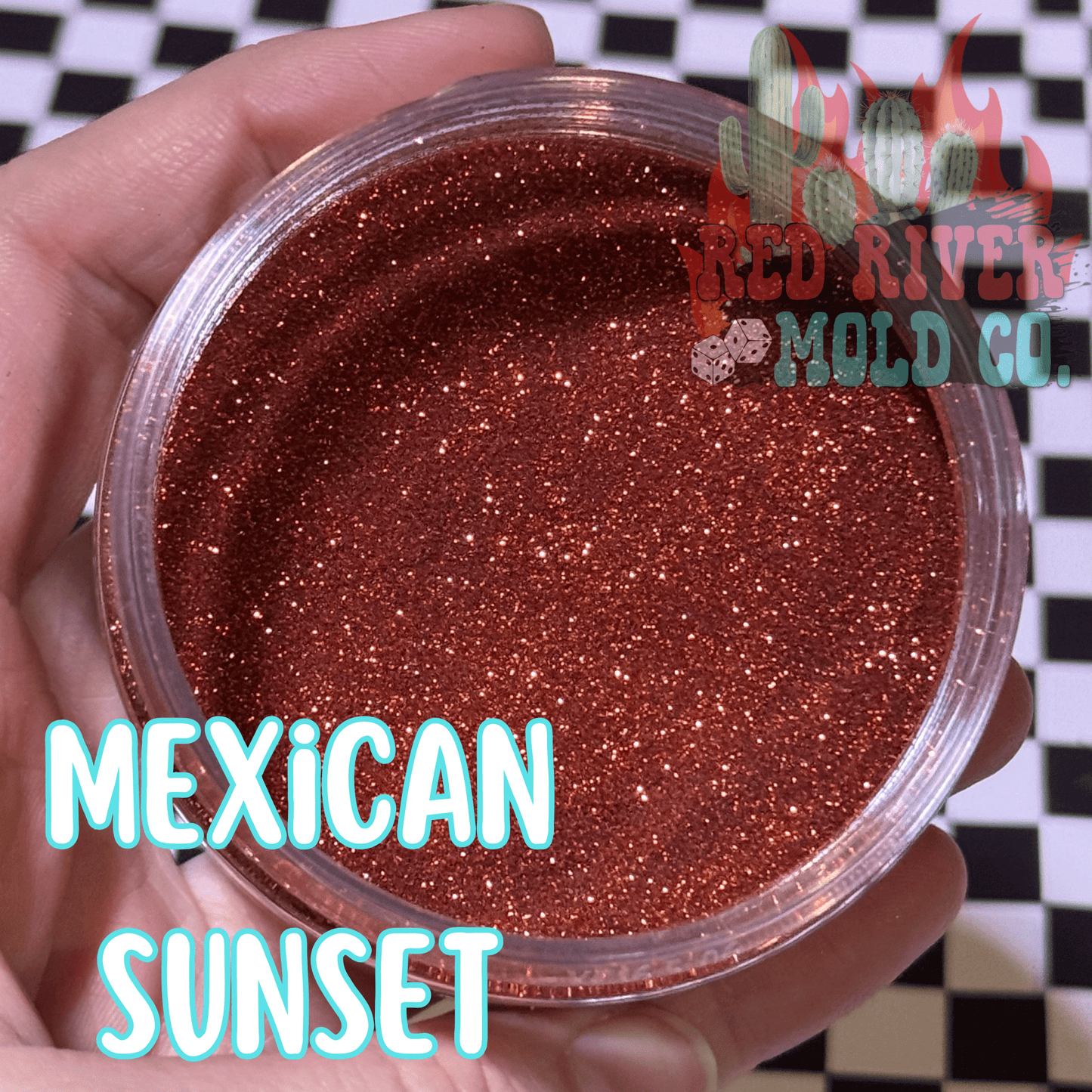 Mexican Sunset Premium Ultra Fine Glitter Dust (1/256) metallic - Red River Mold Co