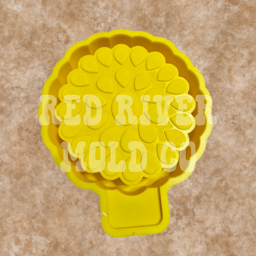 Multi Gem Turquoise Squash Silicone Freshie Mold - Red River Mold Co