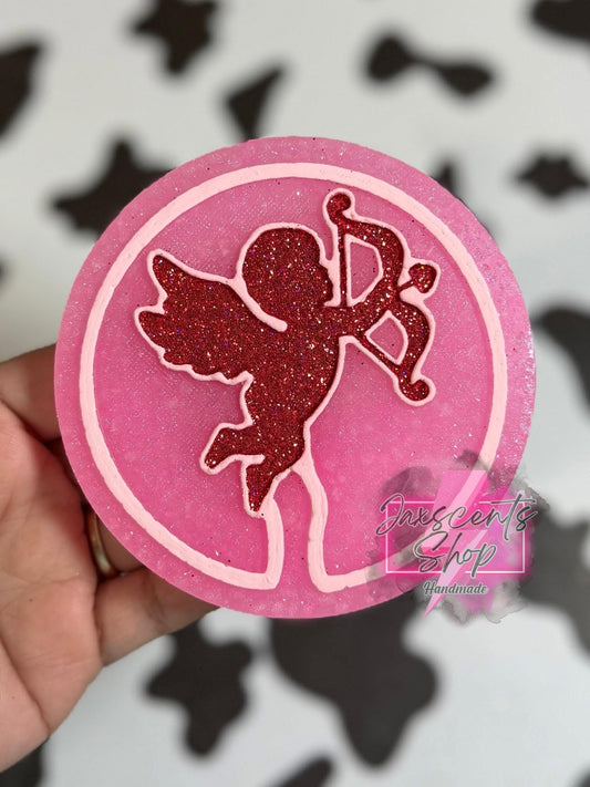 Neon Cupid Round Silicone Freshie Mold - Red River Mold Co