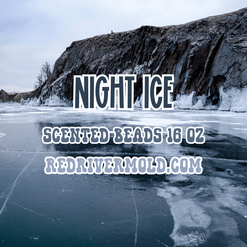 Night Ice Scented Aroma Beads 16 oz (compared to Black Ice) - Red River Mold Co