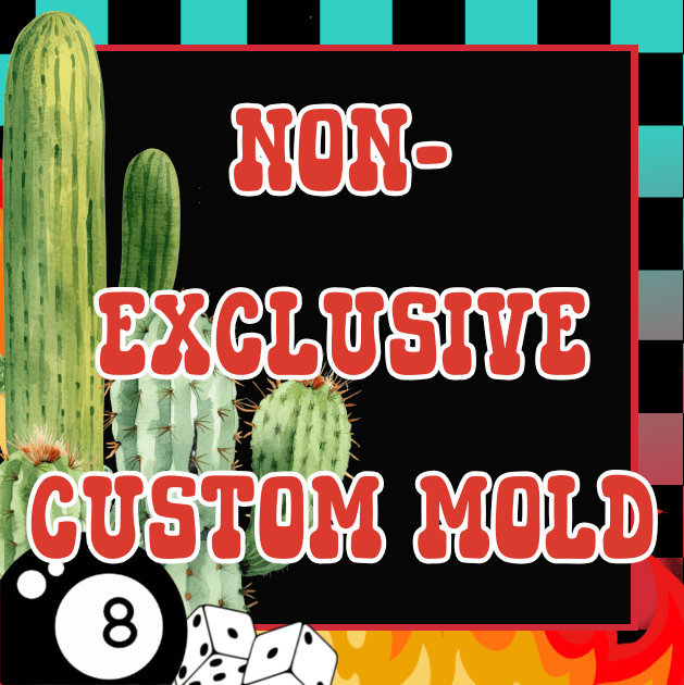 NON - EXCLUSIVE Custom Silicone Freshie Mold (read description) - Red River Mold Co