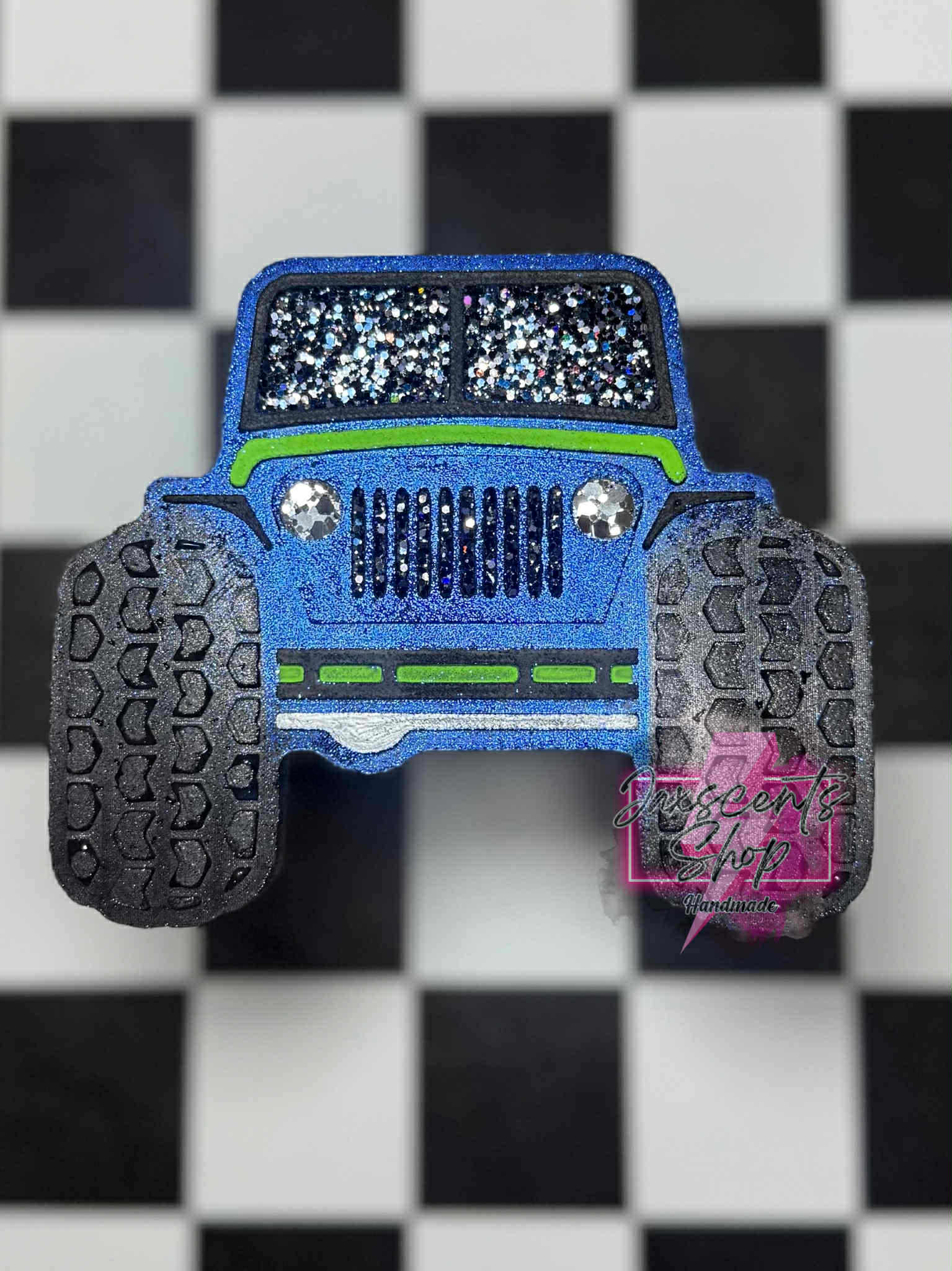 Off Road Vehicle Silicone Freshie Mold - Red River Mold Co