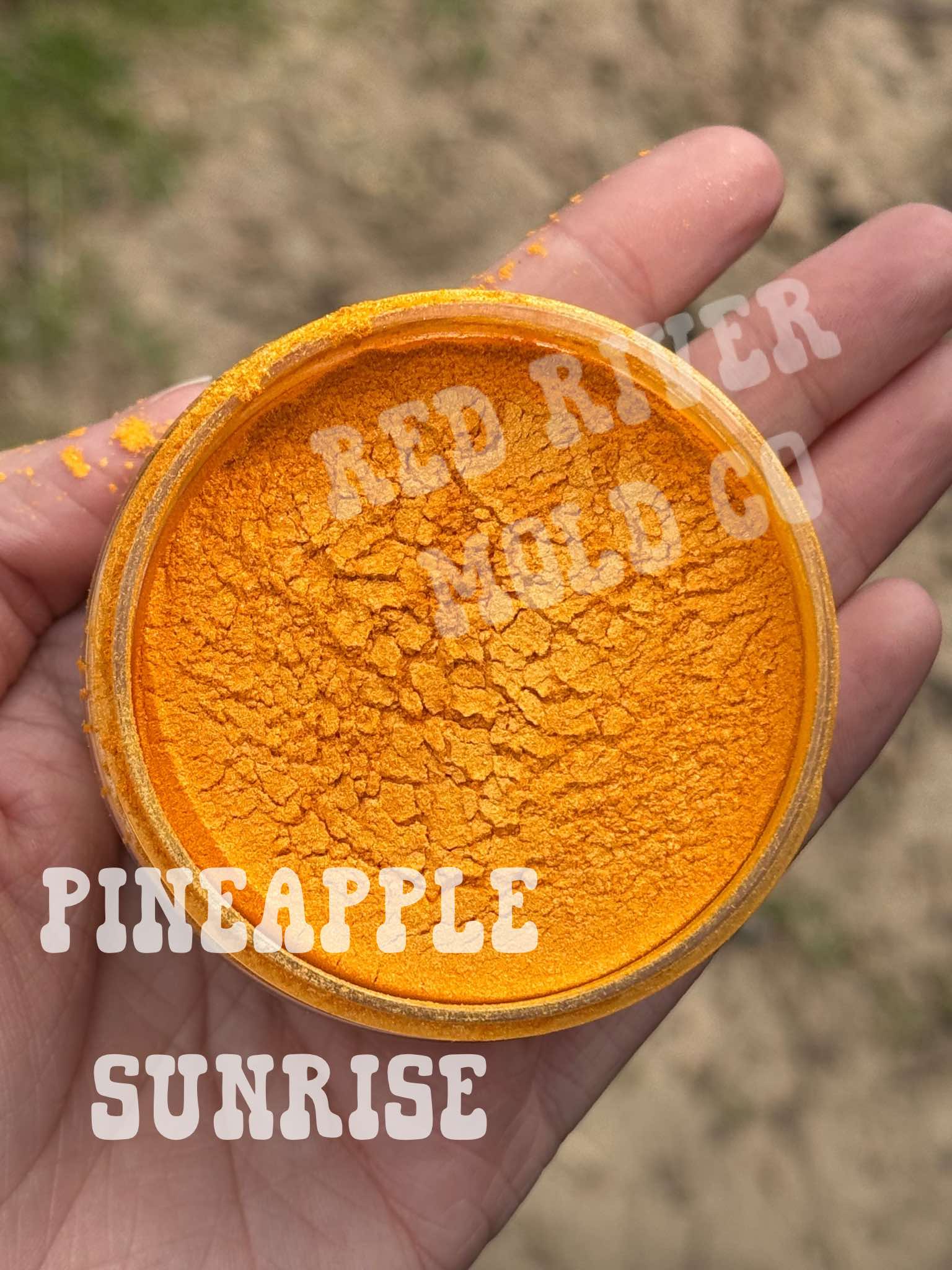 Pineapple Sunrise Premium Mica Powder - Red River Mold Co