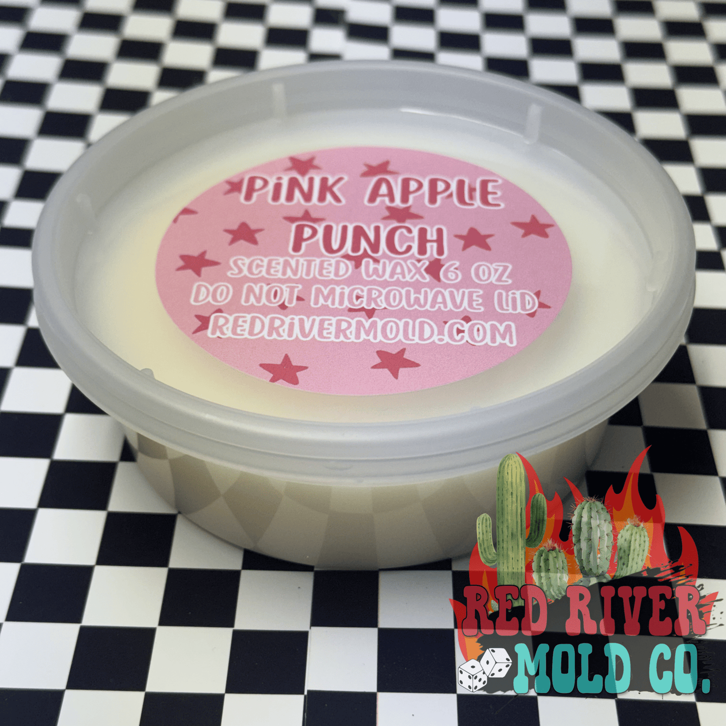 Pink Apple Punch Pre - Scented Wax 6oz - Red River Mold Co