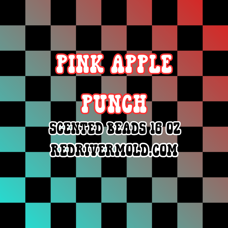 Pink Apple Punch Scented Aroma Beads 16 oz - Red River Mold Co