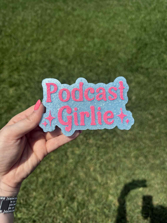 Podcast Girlie Silicone Freshie Mold (RRMC Exclusive) - Red River Mold Co