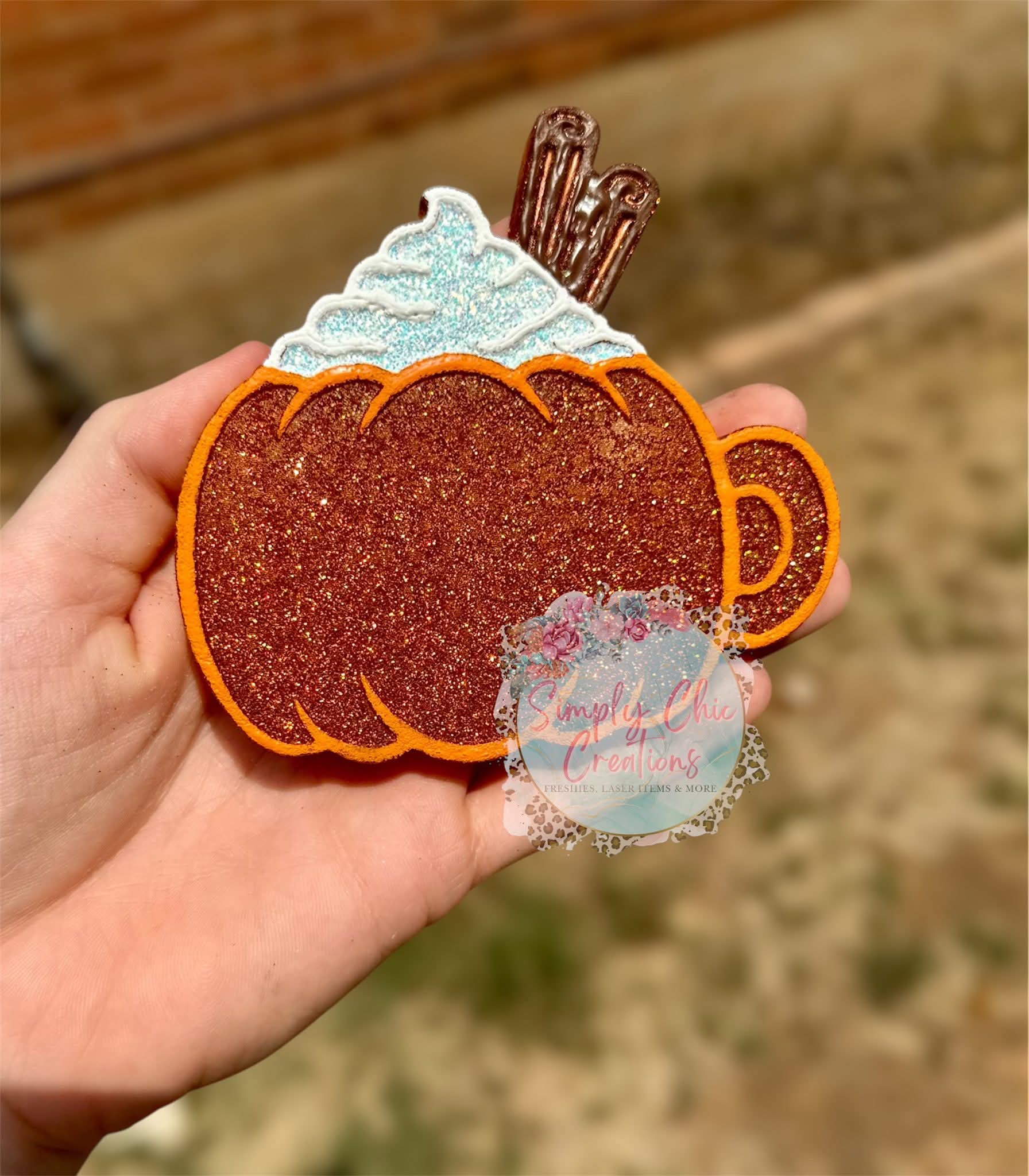 Pumpkin Latte Silicone Freshie Mold - Red River Mold Co