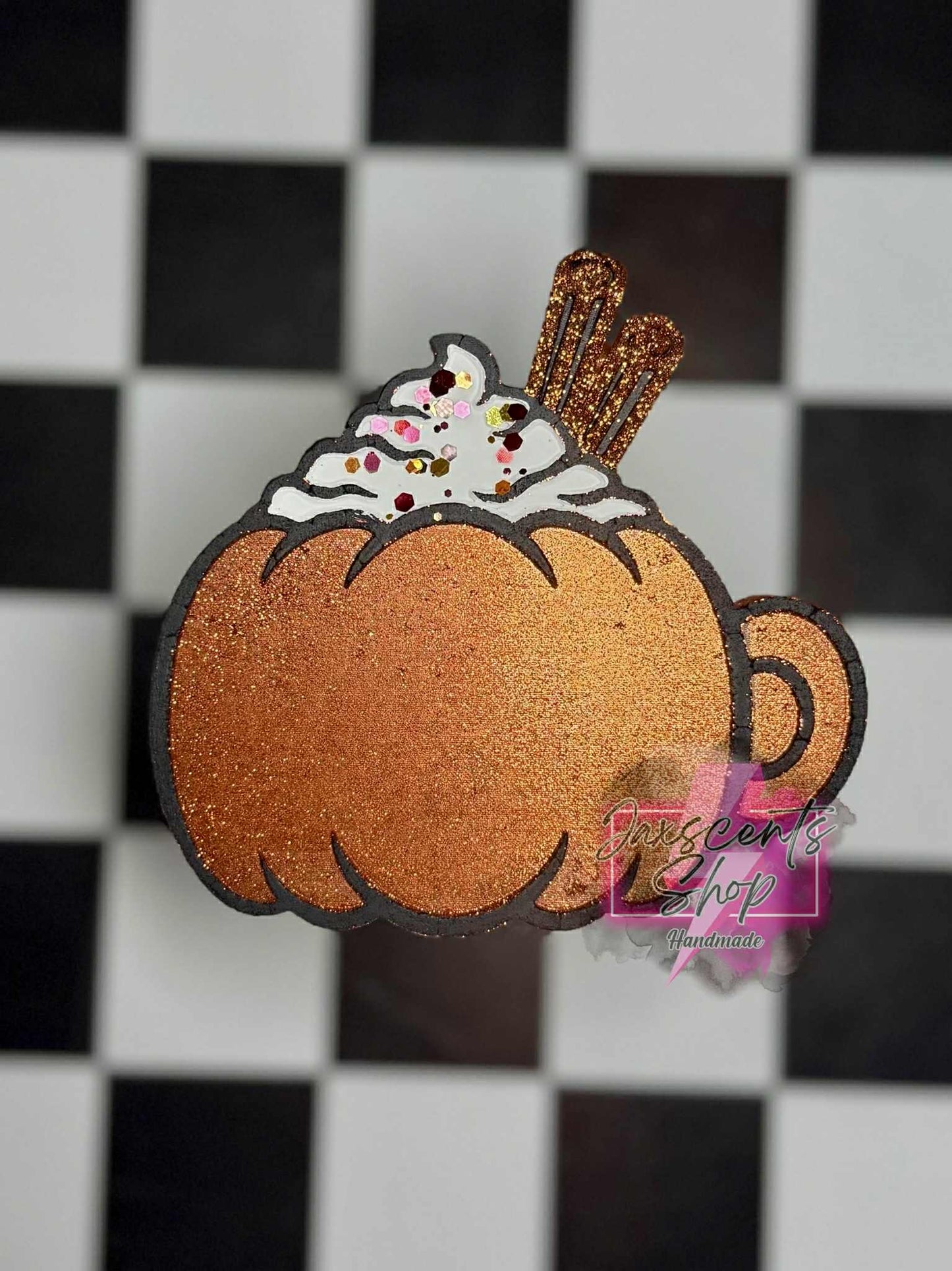 Pumpkin Latte Silicone Freshie Mold - Red River Mold Co