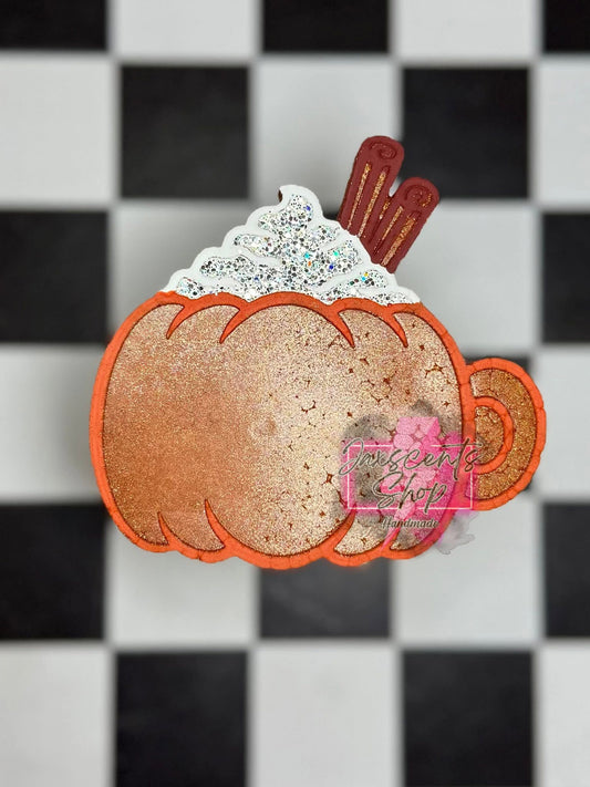 Pumpkin Latte Silicone Freshie Mold - Red River Mold Co