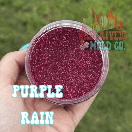 Purple Rain Premium Fine Glitter (1/128) Metallic - Red River Mold Co