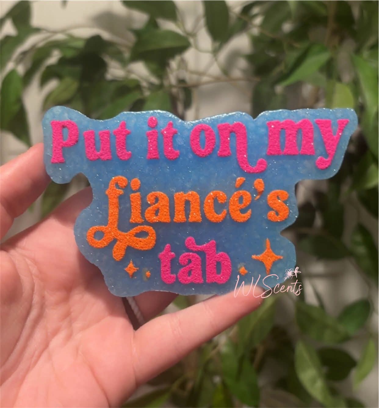 Put It On My Fiancé's Tab Silicone Freshie Mold - Red River Mold Co