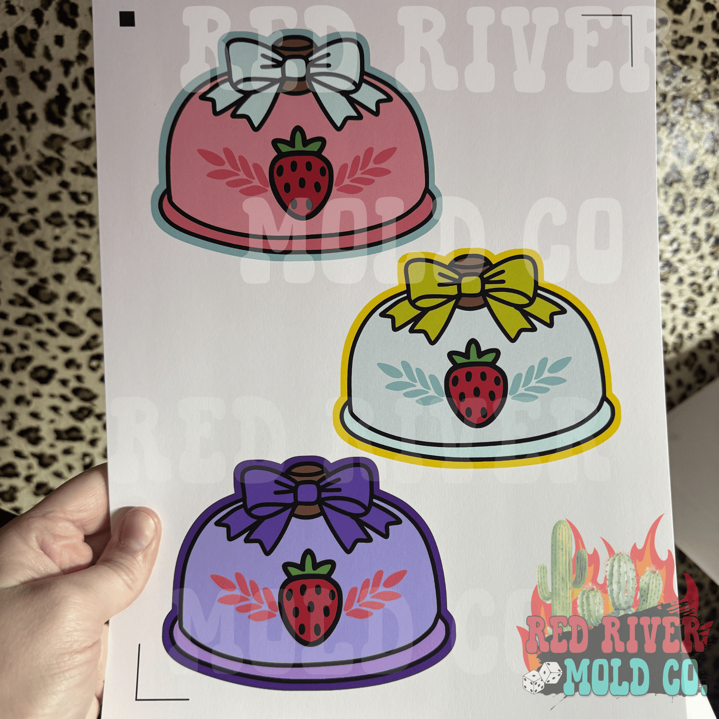 Raemade Customs bread box cardstock grab bag - Red River Mold Co