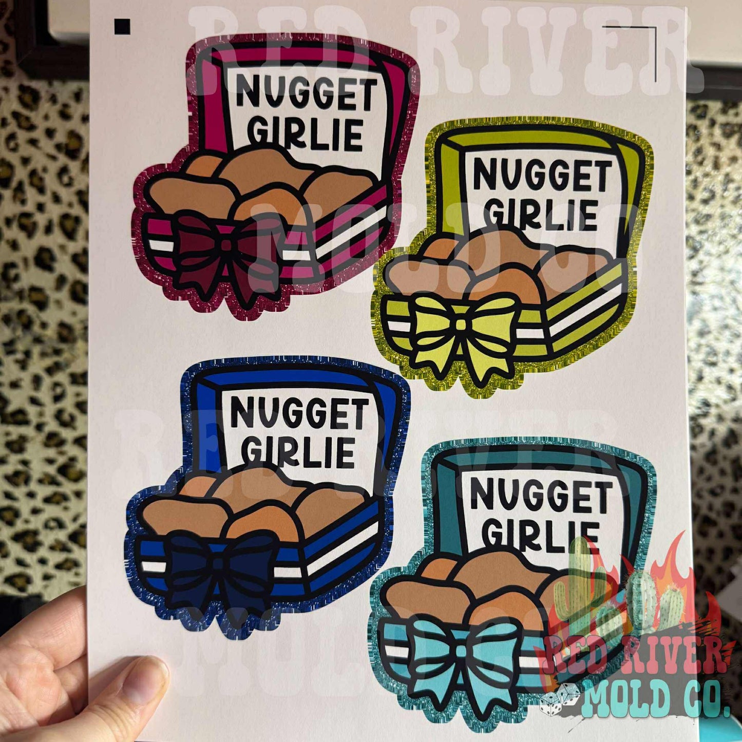 Raemade Customs Nugget Girlie cardstock grab bag - Red River Mold Co