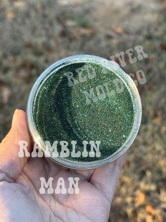 Ramblin Man Premium Fine Glitter (1/128) Metallic - Red River Mold Co