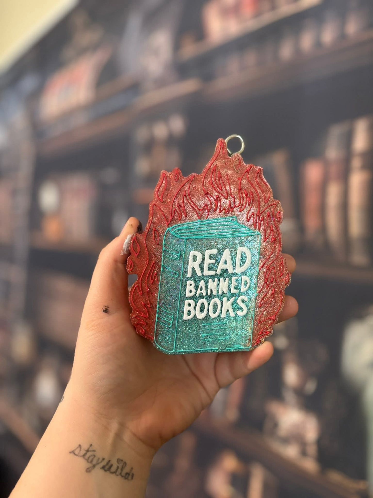 Read Banned Books Silicone Freshie Mold - Red River Mold Co