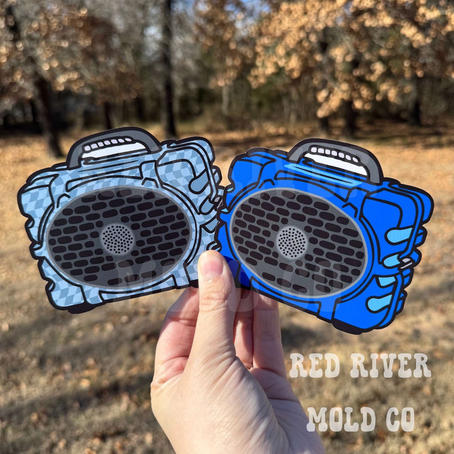 Red River Mold Co Turtle Box Speaker cardstock grab bag - Red River Mold Co