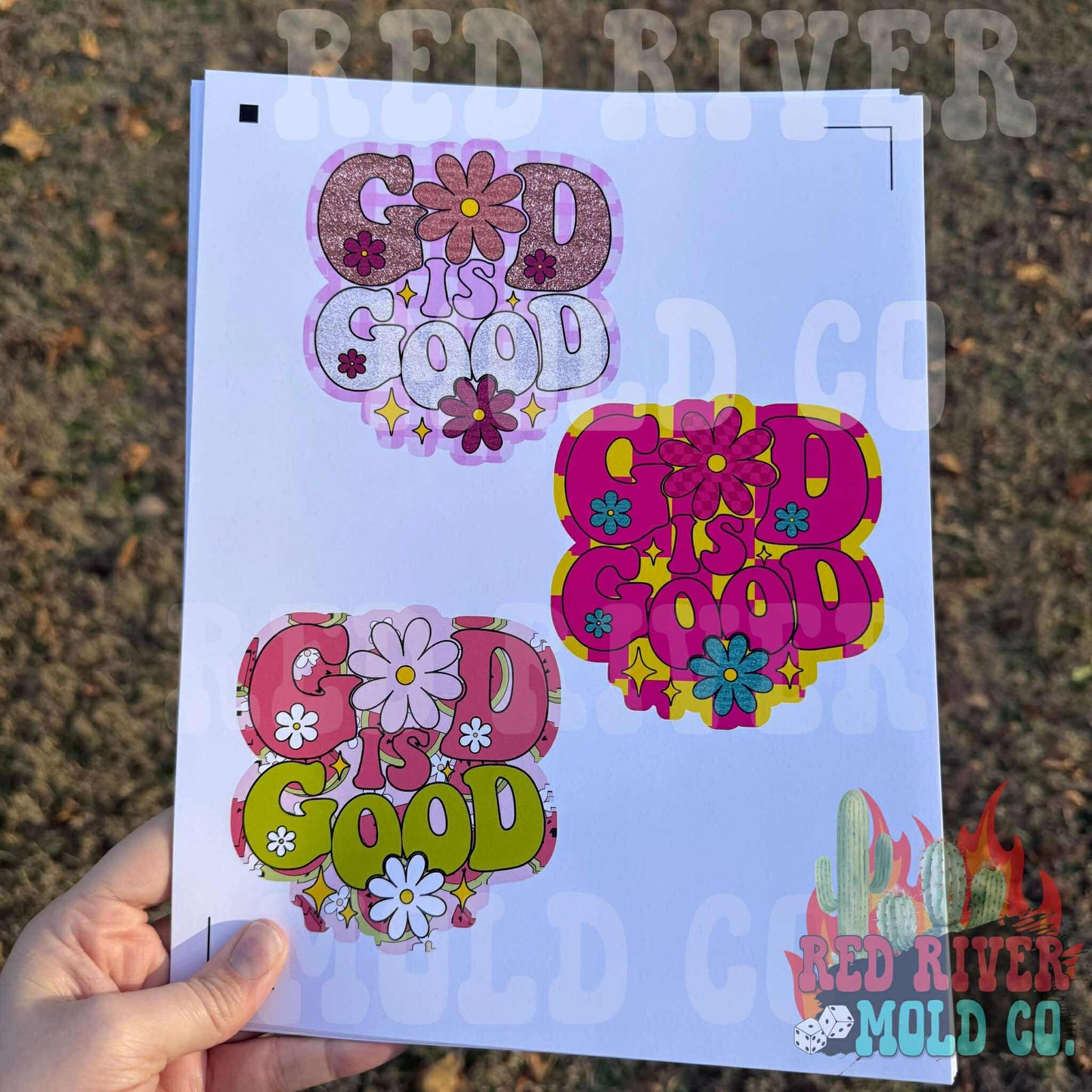 Retail By Hales God Is Good cardstock grab bag - Red River Mold Co