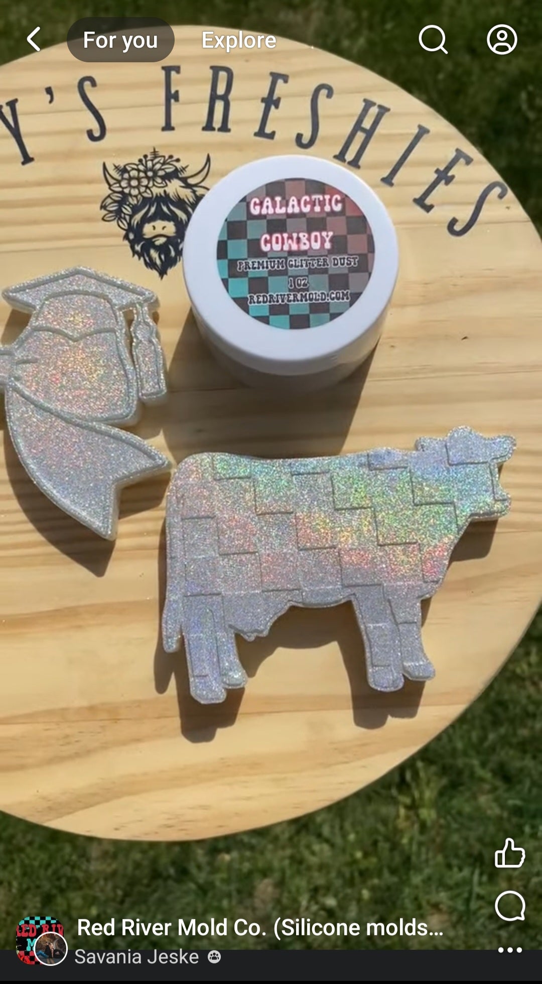Galactic Cowboy Premium Ultra Fine Glitter Dust (1/500) Holographic