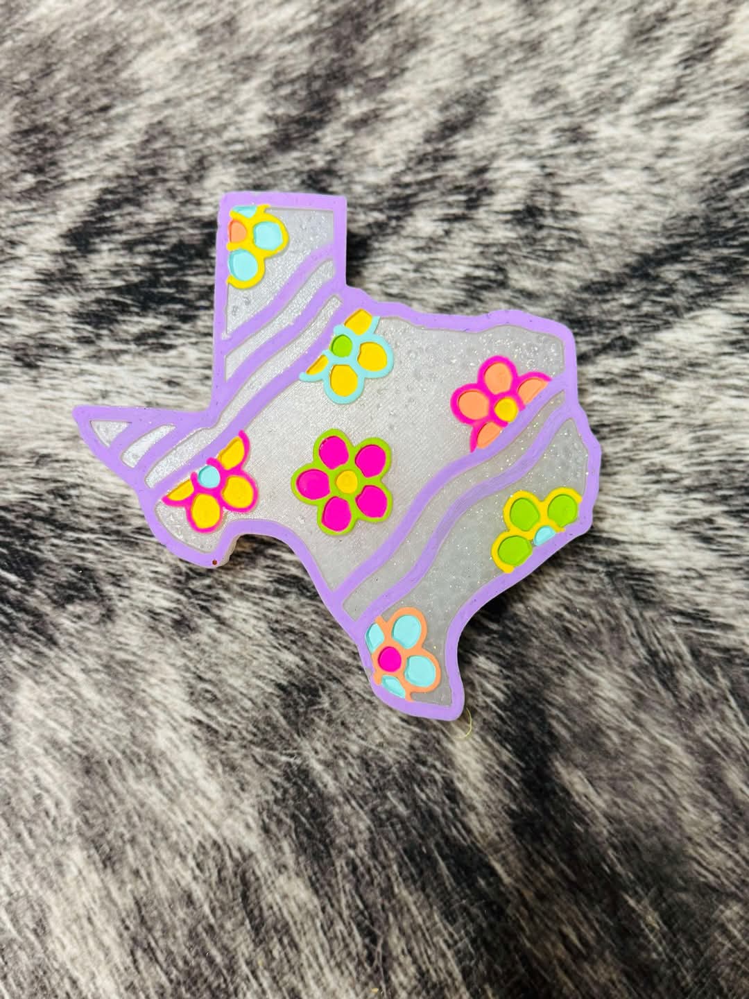 Groovy Texas Silicone Freshie Mold (COPYRIGHT PROTECTED)