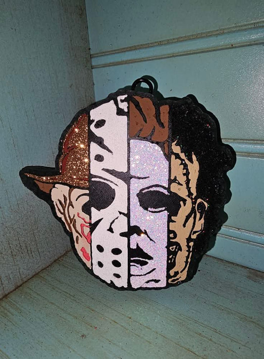 Scary Guys Silicone Freshie Mold - Red River Mold Co