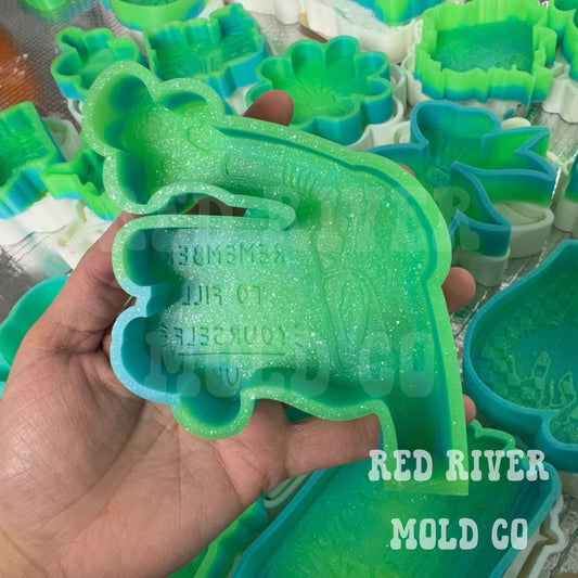 Self Care Pump Silicone Freshie Mold - Red River Mold Co