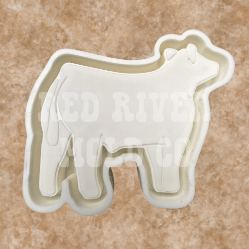 Show Steer Silicone Freshie Mold - Red River Mold Co