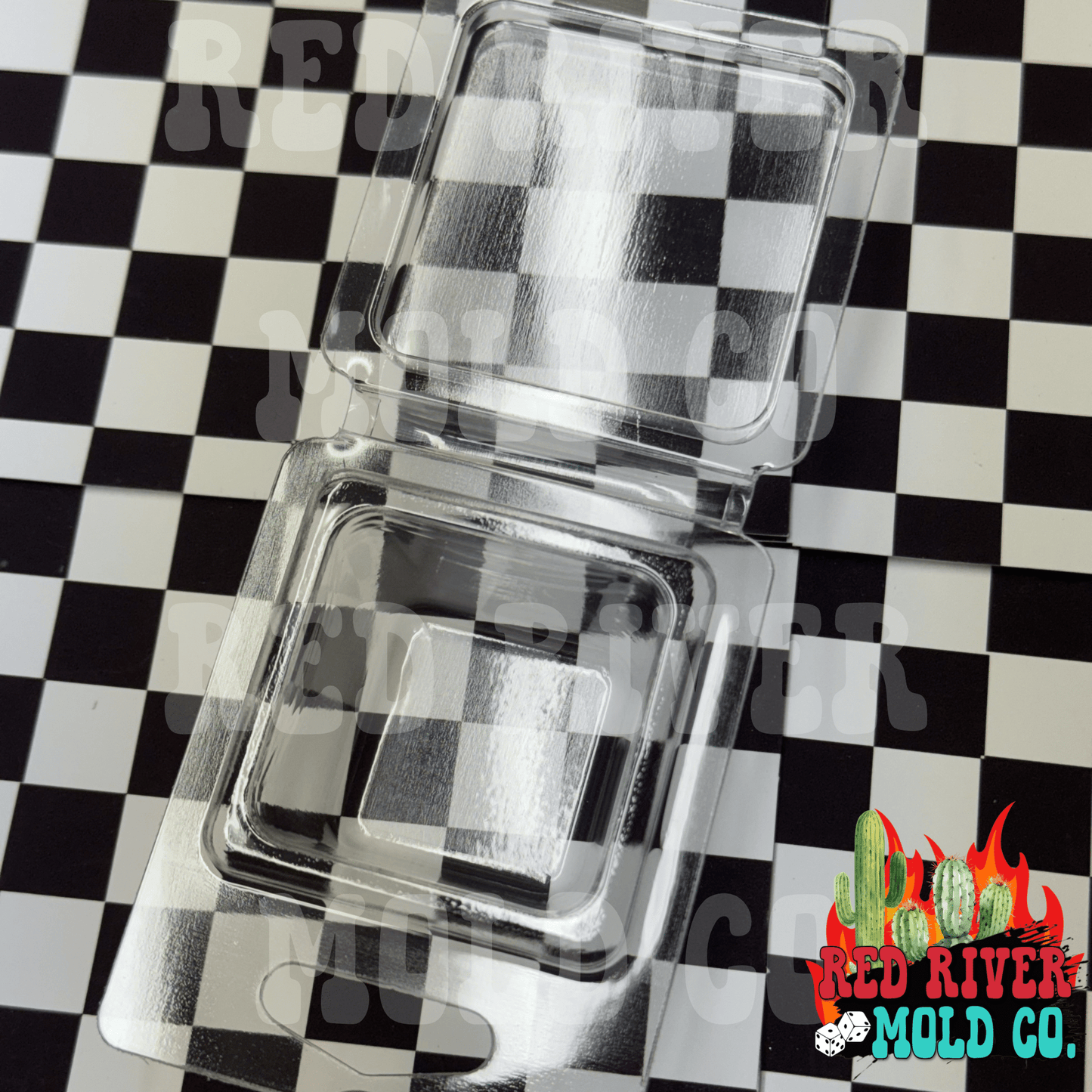 Single cavity wax clamshell - Red River Mold Co