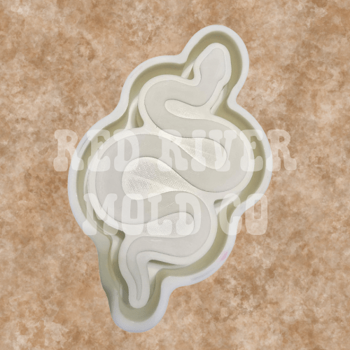 Snake Silicone Freshie Mold - Red River Mold Co