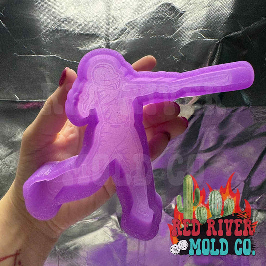 Softball Player Silicone Freshie Mold - Red River Mold Co